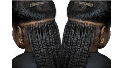 Introducing K-Tip Extensions: The 411 on the Future of Natural Hair Extensions at Hello Texture Beauty Bar in Lagos